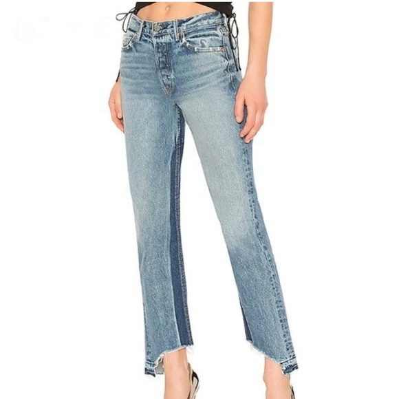 GRLFRND Denim - GRLFRND Straight Leg Jeans